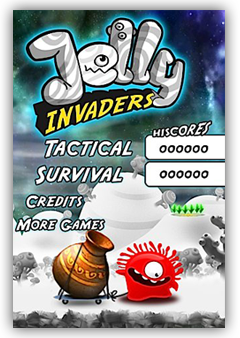 Jelly Invaders screen shot